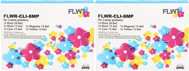 Huismerk Canon PGI-5 / CLI-8 10-pack zwart en kleur Front box