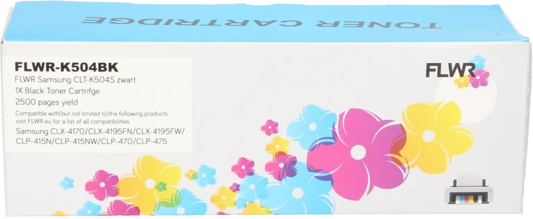 FLWR Samsung CLT-K504S zwart