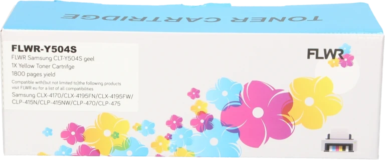 FLWR Samsung CLT-Y504S geel