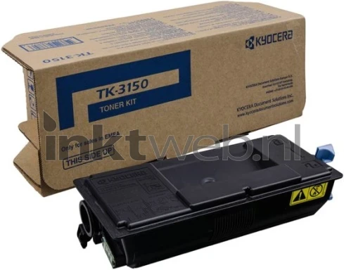 Kyocera Mita TK-3150 zwart Combined box and product