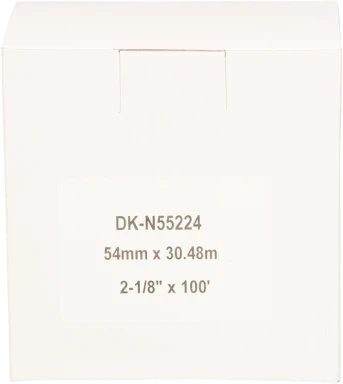 FLWR Brother DK-N55224  x 54 mm 30.48 M wit