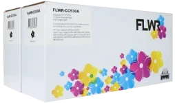 FLWR HP 304AD 2 pack zwart (Huismerk (compatible))