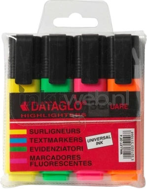 Dataglo Markeerstift 4-pack