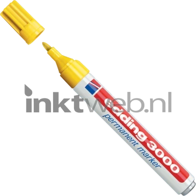 Edding 3000 Permanentmarker rond 1.5-3mm geel