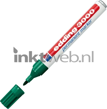 Edding 3000 Permanentmarker rond 1.5-3mm groen