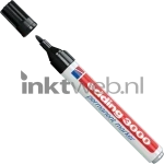 Edding 3000 Permanentmarker rond 1.5-3mm zwart (Origineel)