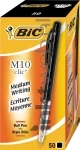 BIC Balpen Clic M10 50-pack zwart (Origineel)