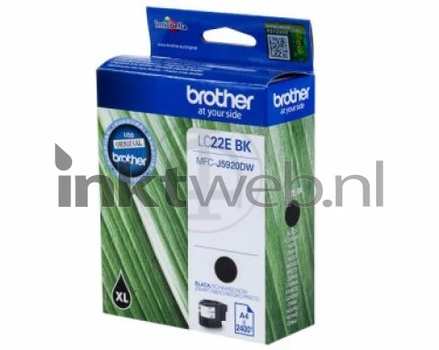 Brother LC-22EBK zwart