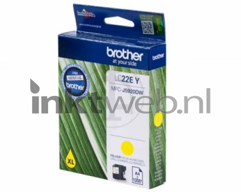 Brother LC-22EY geel