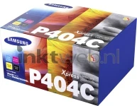 Samsung CLT-P404C Multipack zwart en kleur Front box