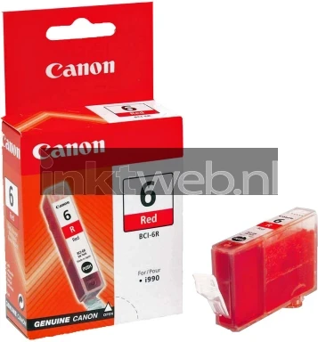 Canon BCI-6R rood