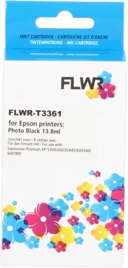 FLWR Epson 33XL (T3361) foto zwart