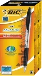 BIC Balpen Atlantis Classic zwart 12pck Front box
