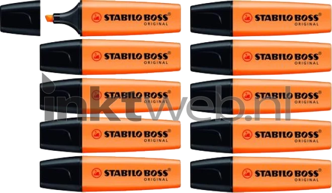 Stabilo Markeerstift BOSS 10-Pack oranje