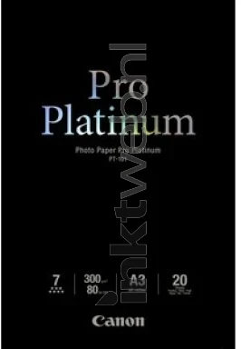 Canon PT-101 Professioneel A3 Fotopapier Platinum