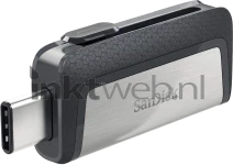 Sandisk Ultra Dual Drive USB Type-C 128GB Zilver Product only
