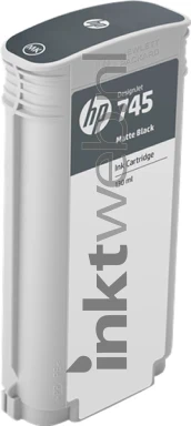 HP 745 mat zwart Product only