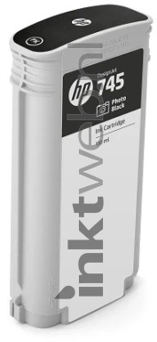 HP 745 foto zwart