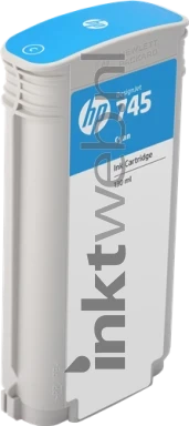 HP 745 cyaan Product only