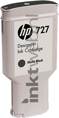 HP 727 mat zwart