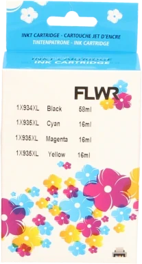 FLWR HP 934XL / 935XL Multipack zwart en kleur