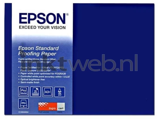 Epson Standard Proofing Paper A3+ wit