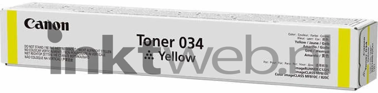 Canon 034 geel Front box