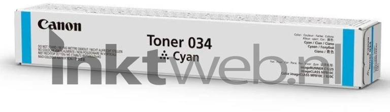 Canon 034 Toner cyaan