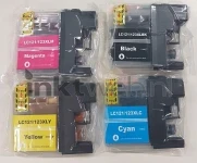 Huismerk Brother LC-123 4pack zwart en kleur (Huismerk (compatible))