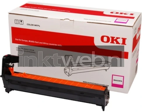 Oki C532 / MC573 magenta Combined box and product