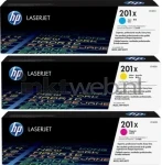 HP 201X Multipack kleur (Origineel Hoge Capaciteit)