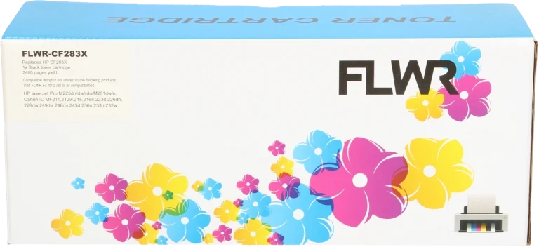 FLWR HP 83X zwart