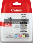 Canon CLI-581XXL 4-pack zwart en kleur (Origineel XXL)