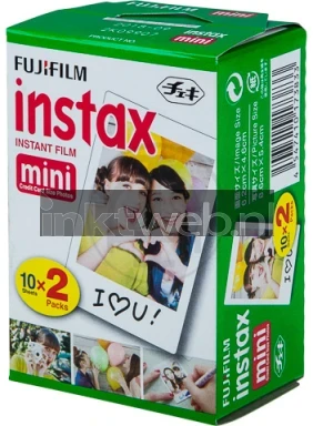 Fujifilm Instax Instant Film Mini Glans  20 stuks