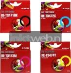 Huismerk Epson 34 zwart en kleur (Huismerk (compatible))