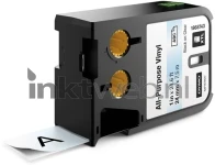 Dymo 1868743 zwart op transparant breedte 24 mm