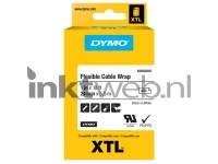 Dymo 1868808 zwart op wit breedte 24 mm