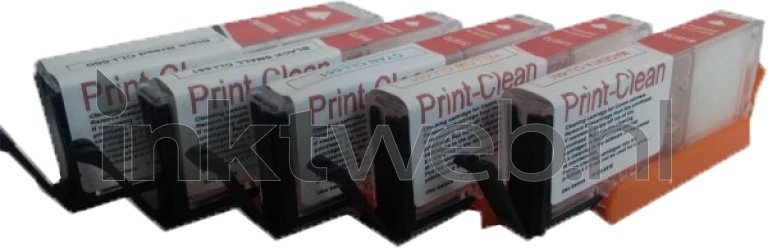 Huismerk Eetbaar Reinigingsset PGI 550, CLI 551 zwart en kleur