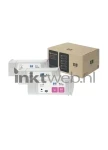 HP magenta Combined box and product