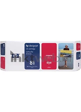 HP 81 Magenta Front box
