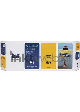 HP 81 Yellow Front box