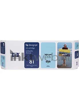 HP 81 Cyaan Light Front box