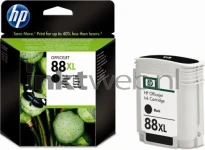 HP 88 Zwart Combined box and product