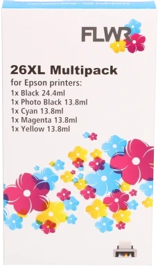 FLWR Epson 26XL Multipack zwart en kleur