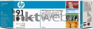 HP 91 Black Photo Front box