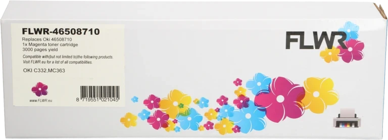 FLWR Oki C332 / MC363 magenta