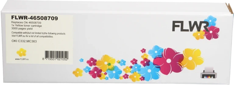 FLWR Oki C332 / MC363 geel