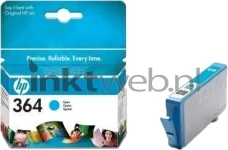 HP 364 Cyaan Combined box and product