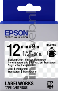 Epson LC-4TBN9 transparant Front box