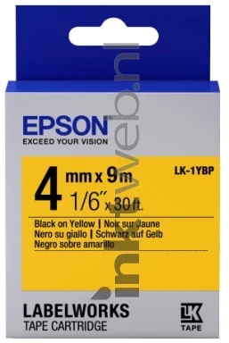 Epson LK-1YBP zwart Front box